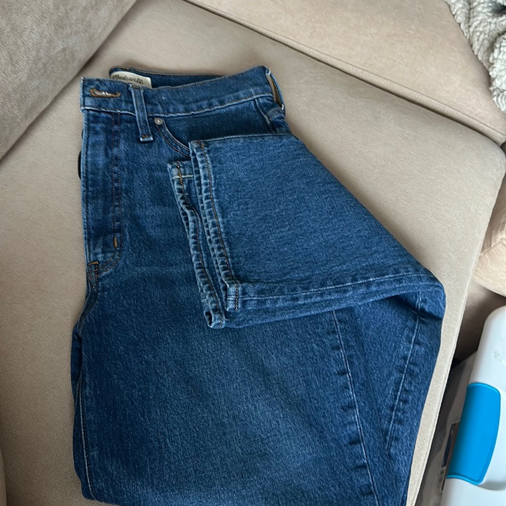Madewell perfect vintage straight jeans